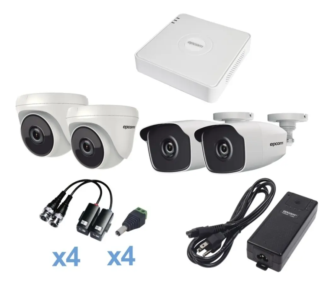 Kit 4 Cámaras + DVR 4Ch + Accesorios + Instalación - Imagen 2