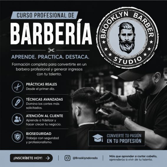 Fórmate como Barbero Nivel PRO