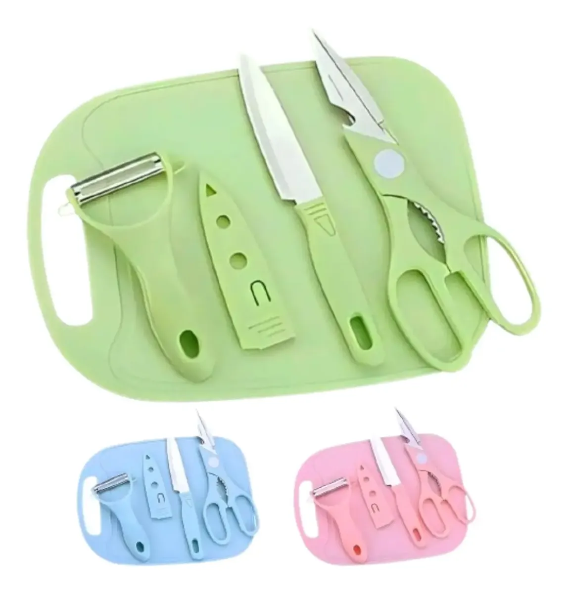 Super Combo 3 en 1 - Escurridor Platos Cocina Con Gabinete Doble Tapa + Set utencilios - Imagen 5