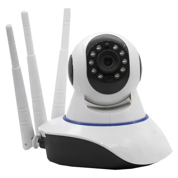 Camara 3 Antenas Ip Wifi Vision Nocturna 2mpx Lee Micro SD