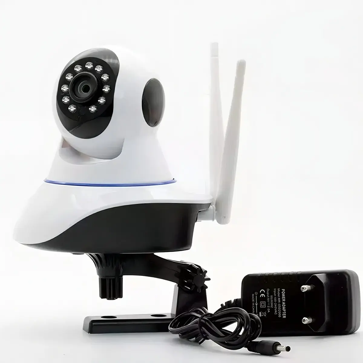 Camara 3 Antenas Ip Wifi Vision Nocturna 2mpx Lee Micro SD - Imagen 2